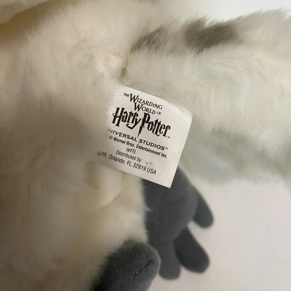 Hedwig Harry Potter Owl Universal Souvenir for prop or costume Plush Puppet - Picture 6 of 7